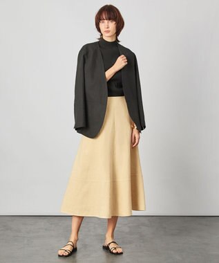 BEIGE， COZES / フレアスカート Cream