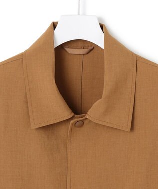 J.PRESS YORK STREET 【UNISEX】リネンライク コーチジャケット ブラウン系