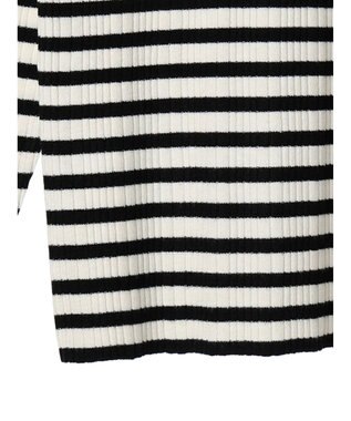 Green Parks ボーダーアソートモックネックニットプルオーバー A