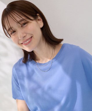 ANY マルチＷＡＹラリエットネックレス シルバー