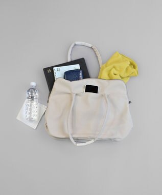 AND WOOL 帆布ショルダーバッグ ライトベージュ