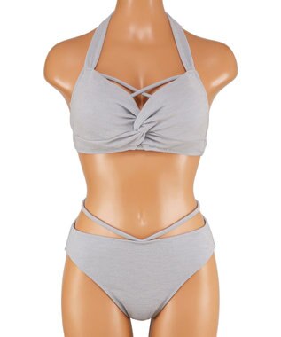 San-ai Resort（三愛水着楽園） 【San-ai Resort×PEACH　JOHNコラボ】【ナイスバディ水着】ワイヤービキニ　9M・11L　【San-ai Resort（サンアイリゾート）】 ブルー