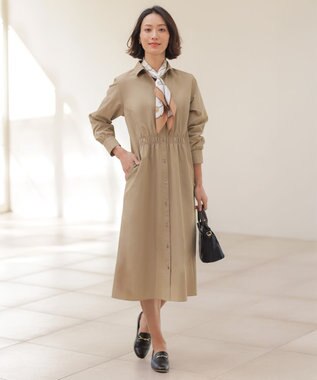 J.PRESS LADIES 2WAY ライン スカーフ リング ゴールド系