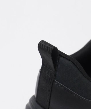 WEGO 厚底ベロクロストラップシューズ ブラック