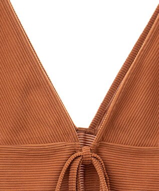 CRAFT STANDARD BOUTIQUE 2WAYカットコーデュロイビスチェ Orange