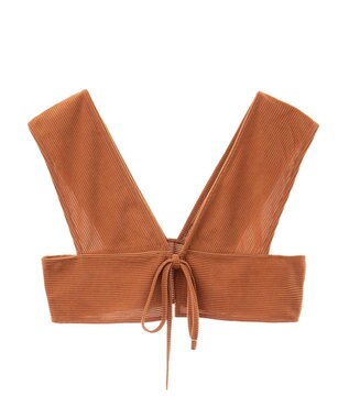 CRAFT STANDARD BOUTIQUE 2WAYカットコーデュロイビスチェ Orange