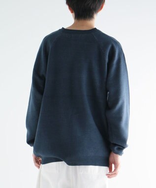 CRAFT STANDARD BOUTIQUE 【ユニセックス】アニマルジャガードニット Navy