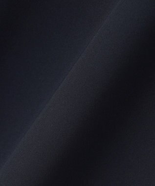 組曲 L 【KUMIKYOKU NAVY】コンフォータブルドレープ レース襟ワンピース ネイビー系