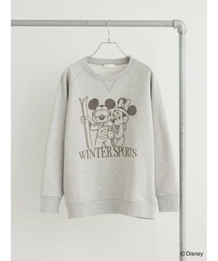 Green Parks Ｄｉｓｎｅｙ／裏起毛フロッキープリントスウェット