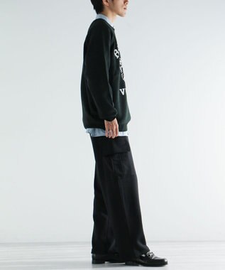 CRAFT STANDARD BOUTIQUE 【ユニセックス】アニマルジャガードニット Black