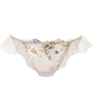 WACOAL Ｔバック ショーツ 【リボンブラ 脇すっきり】 BXB443とペア はきこみ丈あさめ ソング レディース PXB443 /ワコール