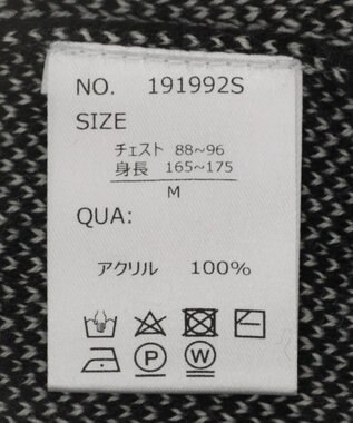 CRAFT STANDARD BOUTIQUE 【ユニセックス】アニマルジャガードニット Black