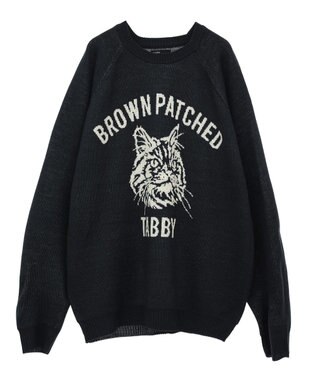 CRAFT STANDARD BOUTIQUE 【ユニセックス】アニマルジャガードニット Navy