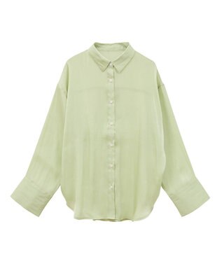 CRAFT STANDARD BOUTIQUE オーガンジーブラウス Green