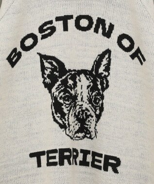 CRAFT STANDARD BOUTIQUE 【ユニセックス】アニマルジャガードニット Ivory