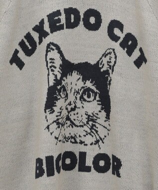 CRAFT STANDARD BOUTIQUE 【ユニセックス】アニマルジャガードニット Gray