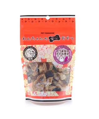 PET PARADISE さつまいものささみ巻 ジャーキー 55g 国産 -