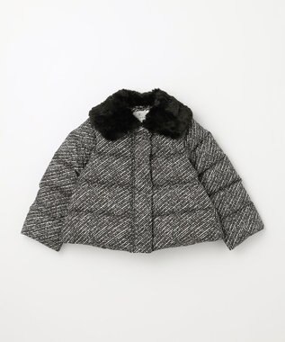 組曲 KIDS 【110-140㎝】 ショートダウン ツイード系5