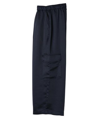 AMERICAN HOLIC サテンベイカーパンツ Navy