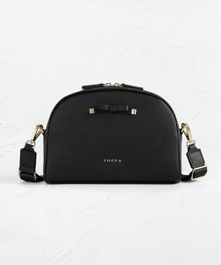 TOCCA LUNAE LEATHER MINIBAG ショルダーバッグ ブラック系