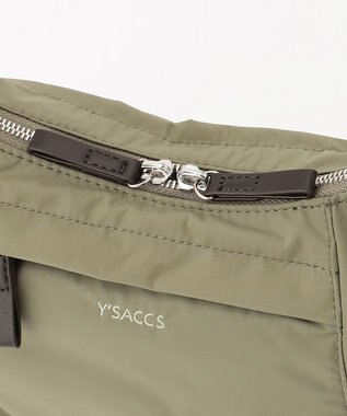 Y'SACCS カーゴポケット　ショルダーバッグ カーキ
