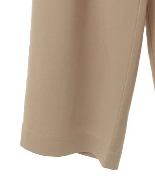 CRAFT STANDARD BOUTIQUE フリルウエストパンツ Gray Beige