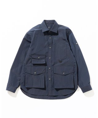 JOSEPH ABBOUD MOUNTAIN 【CREA掲載・ECO撥水・軽量】Teemu Jarviコラボシャツ ネイビー系