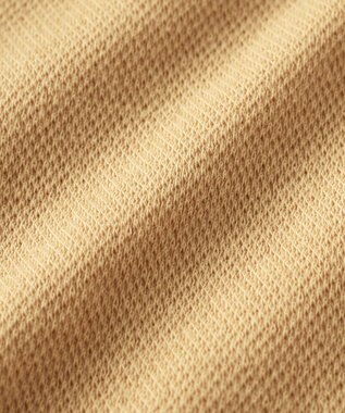 MIKI HOUSE HOT BISCUITS 【70-80cm】 ボーダー柄 重ね着風  カバーオール ベージュ