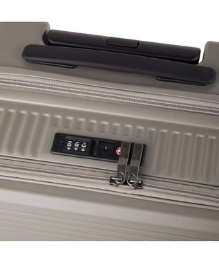 ACE BAGS & LUGGAGE ace. サルートン フロントオープンスーツケース 機内持ち込み Sサイズ 34～40L 05361 グレージュ