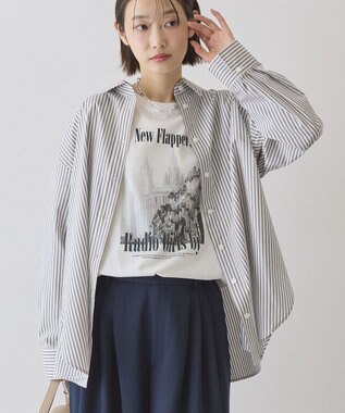 AMERICAN HOLIC フォトプリント半袖Ｔシャツ Off White