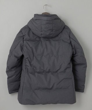 GOTAIRIKU 【仕事で着用可】MINOTECH メランジラミネート ダウンコート(23年モデル) グレー系