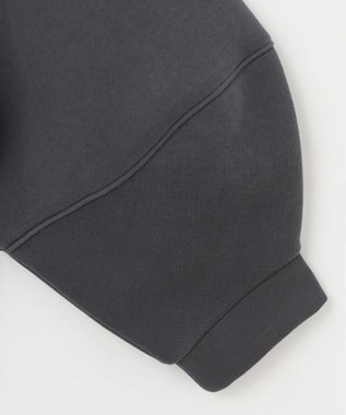 組曲 【WEB限定】パフスリーブ スウェットライクトップス グレー系