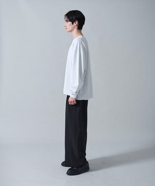 WEGO リバーシブルワンポイントT（LS） オフホワイト