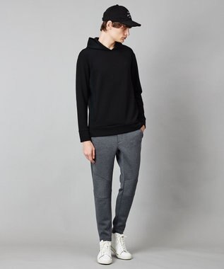 23区GOLF 【MEN】【23Fondation/WEB&一部店舗限定】【ストレッチ】エアダンボール JERSEYパンツ グレー系