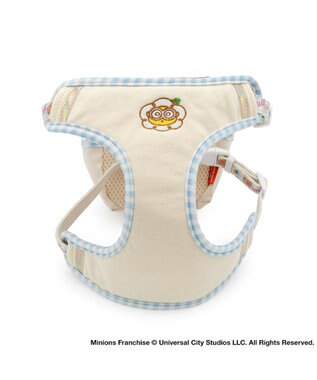 PET PARADISE ミニオン ティム お花柄 リュックハーネス ３Ｓ ホワイト×ブラウン