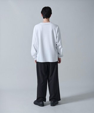 WEGO リバーシブルワンポイントT（LS） オフホワイト