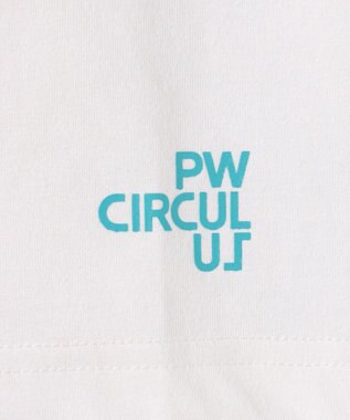 PW CIRCULUS 【MEN】POP＆WIT グラフィックモックネックT ゴルフ ホワイト系2