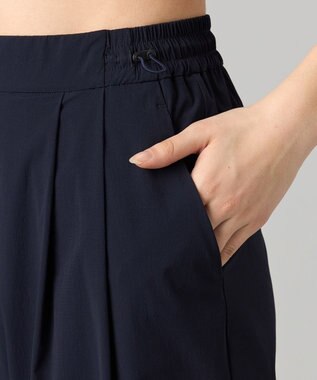 Chacott Chacott BALANCE UVケアタフタワイドパンツ ネイビー