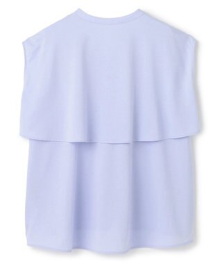 UNFILO ヒートシールドジャージー キーネック レイヤーT サックス