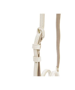 genten ミネルヴァキッコ 口金ショルダーバッグ アイボリー