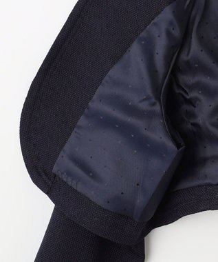 ANY KIDS ノーカラー ボレロ ジャケット ネイビー