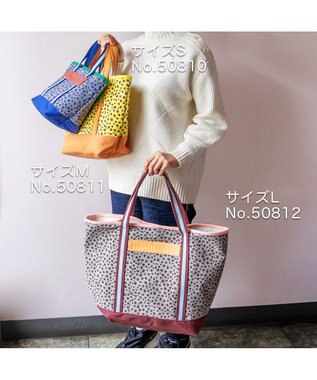 tsumori chisato CARRY コットンポルカドット ハンドバッグ Mサイズ イエロー