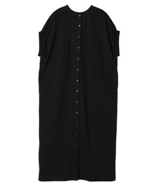 CRAFT STANDARD BOUTIQUE 接触冷感/抗菌防臭/ 前後2WAY半袖ワンピース Black