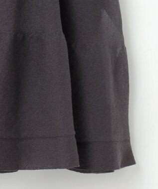 自由区 【カトリエムブーケ】Pure et feminine シアーティアードプルオーバー チャコール