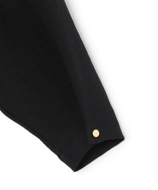 BEIGE， BROOM / スウェット風ライトフォルムプルオーバー Black