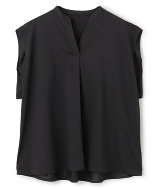 UNFILO ヒートシールドジャージー キーネック レイヤーT ブラック