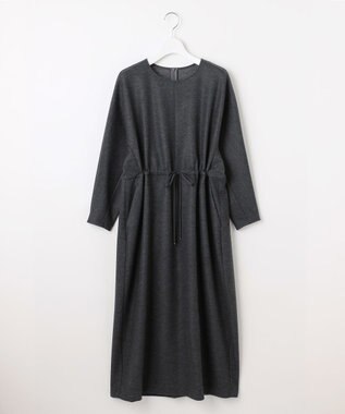 自由区 【カタログ掲載】TWダンボールジャージ ワンピース グレー