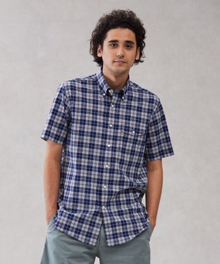 J.PRESS MEN ドビータータンマルチチェック シャツ /B.D