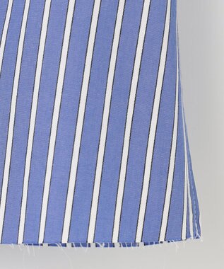 NAVE 【Nave　洗える】クロップド シャツ ブルー系2