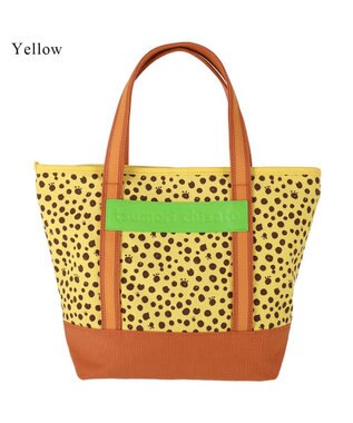 tsumori chisato CARRY コットンポルカドット ハンドバッグ Mサイズ イエロー